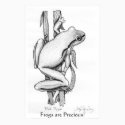 "Frogs are Precious!" Art Posters posters
