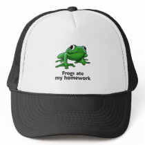 Frogs ate my Homework Mesh Hats