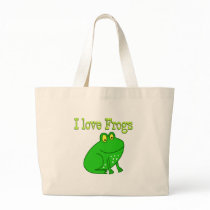 Frogs Canvas Bag