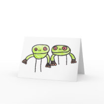 frogs cards by plellski frogs cards