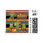 Frogs Fiesta Postage Stamps