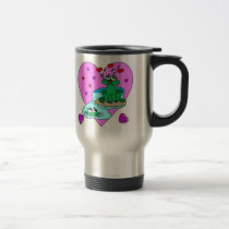 Frogs In Love mugs