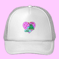 Frogs In Love hats