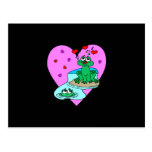 Frogs In Love Post Cards