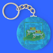 Frogs key chain keychains