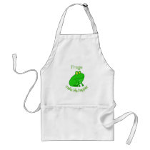 Frogs Make Life Happier Apron