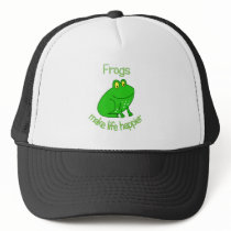 Frogs Make Life Happier Hats