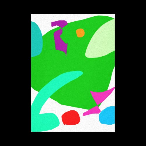 Frogs Never Die As Humans with Wits Stretched Canvas Print