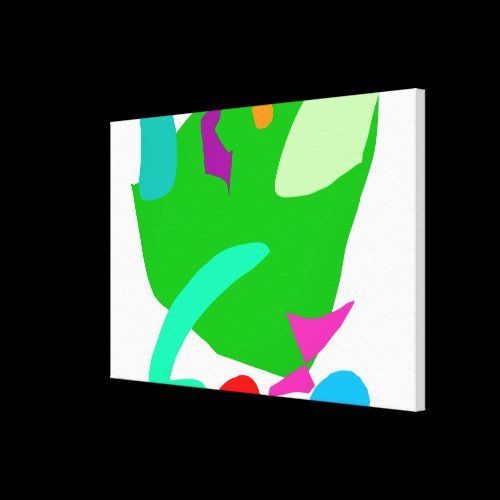 Frogs Never Die As Humans with Wits Gallery Wrapped Canvas