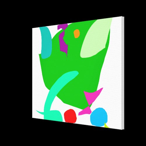 Frogs Never Die As Humans with Wits Stretched Canvas Prints