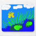 Frogs on a Lilypad Mousepad