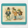 Frogs on the Street Mouse Pads