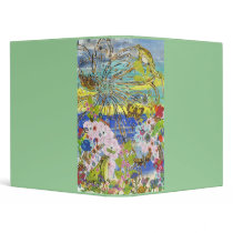 Frogs Paradise binder by kewzoo Frogs Paradise binder