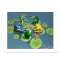 Frogs Playing Poker posters