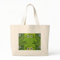 Frogs puzzle bag