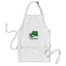 Frogs Rock! aprons