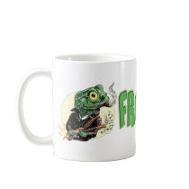 Frogs Rock! Mug by AFrogsLife Frogs Rock! Mug