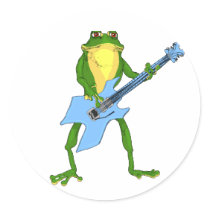 Frogs Rock stickers