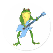 Frogs Rock stickers