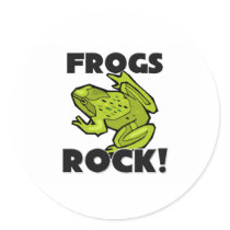 Frogs Rock stickers