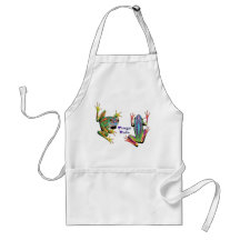Frogs Rule Aprons