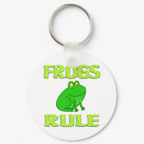 FROGS RULE keychains