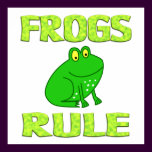 FROGS RULE Poster