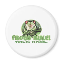 Frogs Rule, Toads Drool Magnet