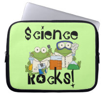 Frogs Science Rocks Laptop Computer Sleeve