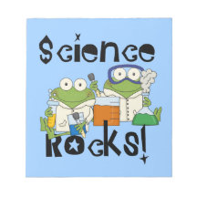 Frogs Science Rocks Scratch Pads