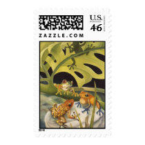 Frogs Stamp