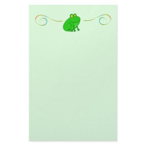 Frogs stationery