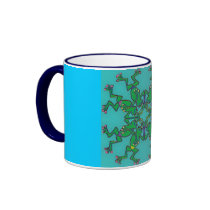 frogs synchronised swimming mugs