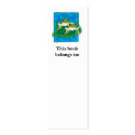 Frogs, This book belongs to: Bookmark business cards