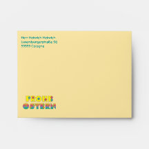 Frohe Ostern A2 Envelope
