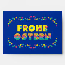 Frohe Ostern A7 Envelope