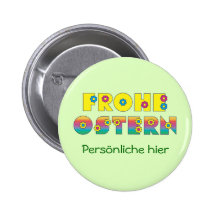 Frohe Ostern Button