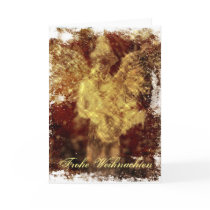 Frohe Weihnachten Angel Card