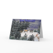 Frohe Weihnachten Greeting Card