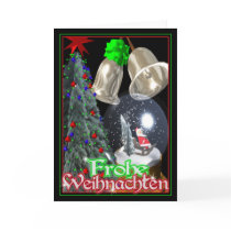 Frohe Weihnachten  German Christmas card