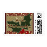 Frohe Weihnachten Stamp
