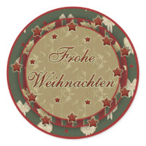 "Frohe Weihnachten" sticker