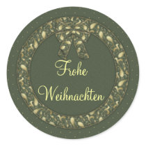 Frohe Weihnachten Stickers