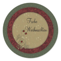 Frohe Weihnachten Stickers