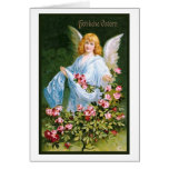 "Frohliche Ostern" Vintage German Card