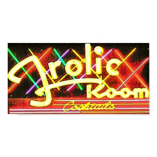frolic room neon arrt Poster print