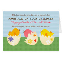 From All Of Your Children Easter Card