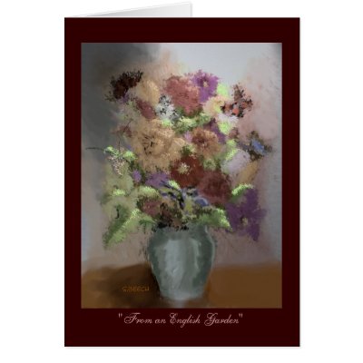 "From an English Garden" Card by dreamingagain