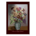 "From an English Garden" Card