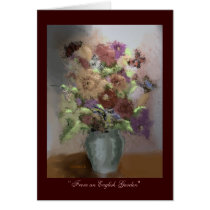 "From an English Garden" Card